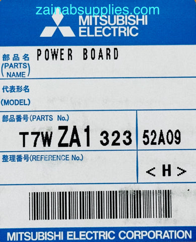 #T7WZA1323 ZAINAB SUPPLIES;MITSUBISHI ELECTRIC POWER BOARD