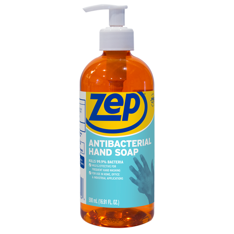 Zep Antibacterial Hand Soap # R46101-16.9 ANTIBAC HAND SOAP 12 per Case