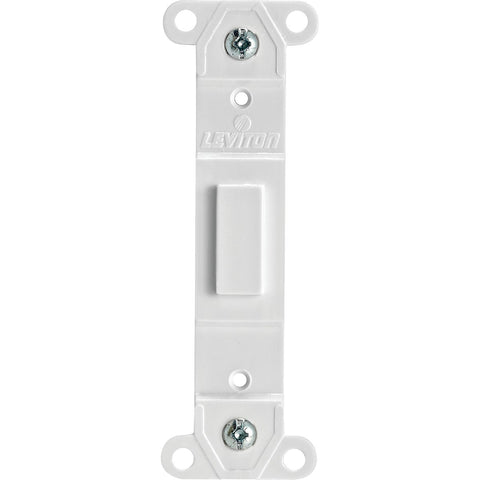 Leviton Wall Plate Insert; Mfg #012-80700-00W