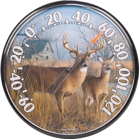 AcuRite Deer Indoor And Outdoor Thermometer; Mfg #01932A2