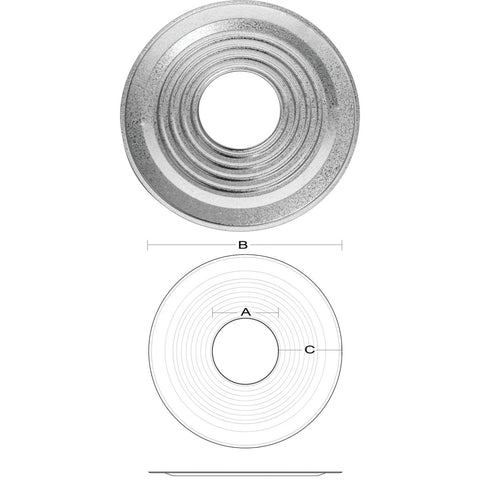 SELKIRK RV Gas Vent Collar; Mfg #105460