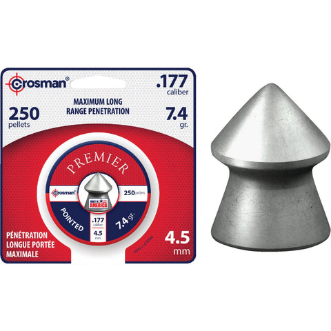 Crosman Premier Air Gun Pellet Ammunition; Mfg #P177
