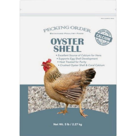 Pecking Order Oyster Shells; Mfg #9688