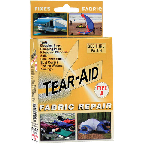 Tear-Aid Tent & Multi-Use Fabric Repair Kit; Mfg #K-KIT-A01-100