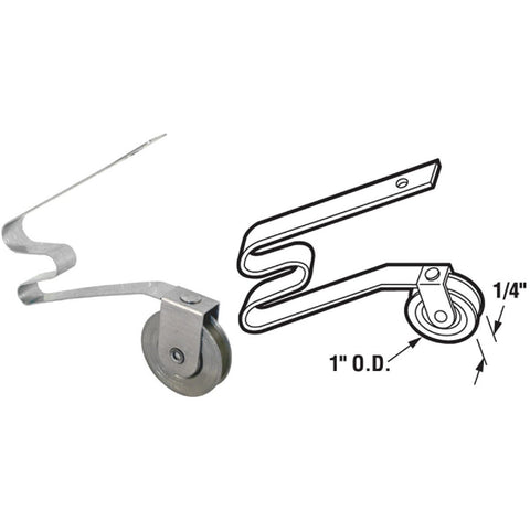 Prime Line M-Shaped Screen Door Tension Spring with Roller; Mfg #B 513