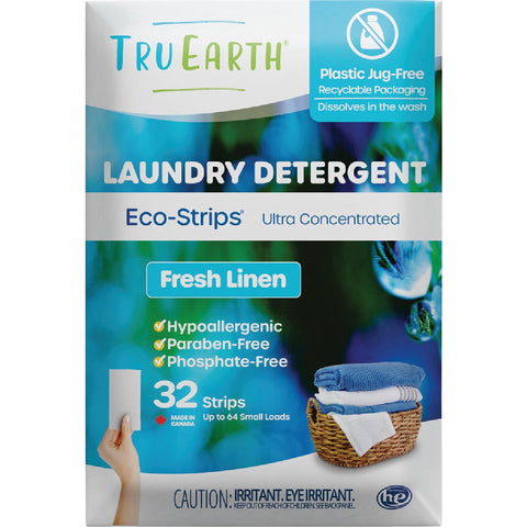 Tru Earth Eco-Strips Laundry Detergent; Mfg #TE-NA-ML-00FL0032-SU001