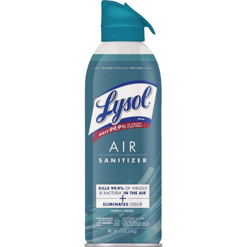 Lysol Air Sanitizer Spray; Mfg #1920099350