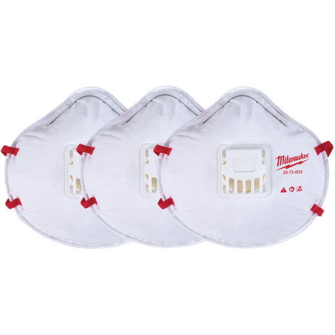 Milwaukee Disposable Respirator; Mfg #48-73-4012