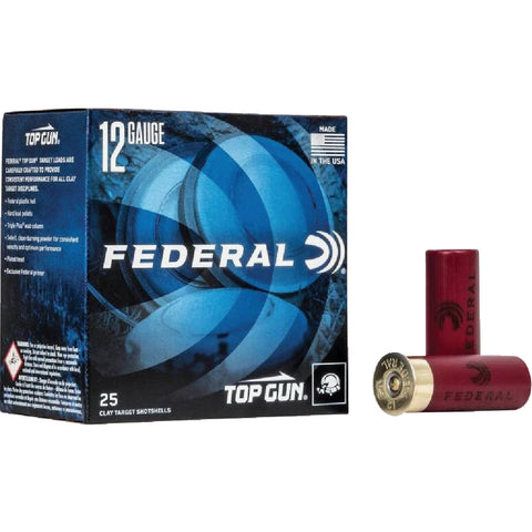 Federal Top Gun 12 Gauge Shotgun Ammunition; Mfg #117154
