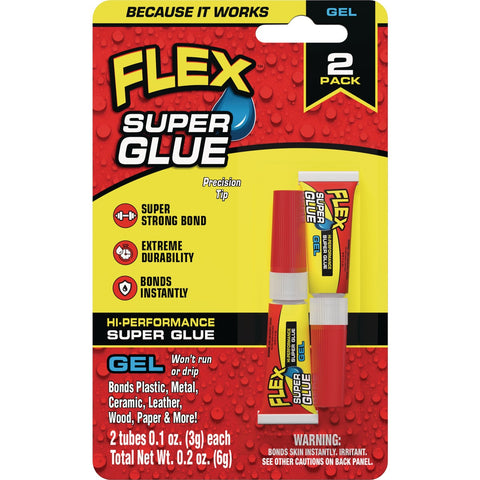 Flex Super Glue; Mfg #SGGEL2X3