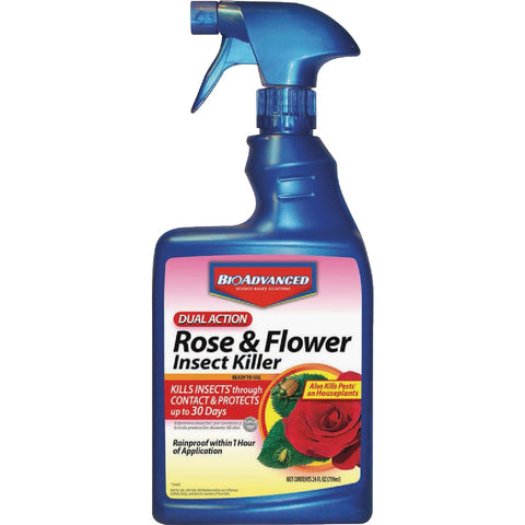 BioAdvanced Dual Action Rose & Flower Insect Killer; Mfg #502570B