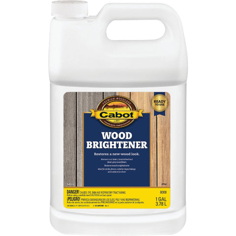 Cabot Ready-To-Use Wood Brightener; Mfg #140.0008008.007