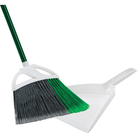 Libman Large Precision Angle Broom With Dust Pan; Mfg #248