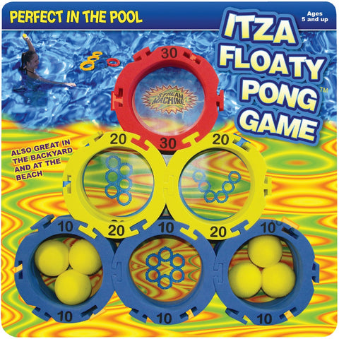 Water Sports Itza Floaty Pong Pool Game; Mfg #82055