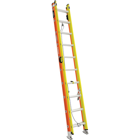 Werner GlideSafe Type 1A Fiberglass Extension Ladder; Mfg #T6220-2GS