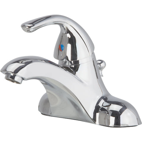 Home Impressions 1-Handle 4 In. Centerset Bathroom Faucet with Pop-Up; Mfg #F4510022CP-JPA9