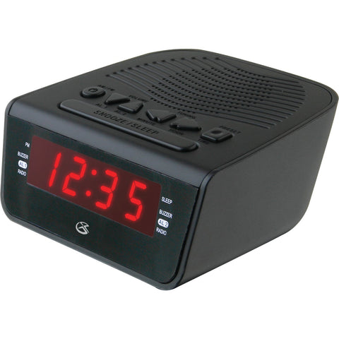 GPX Dual Memory Alarm Clock Radio; Mfg #C224B
