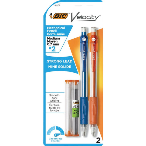 BIC Velocity Original Medium Point Mechanical Pencil; Mfg #MV7P21-BLK
