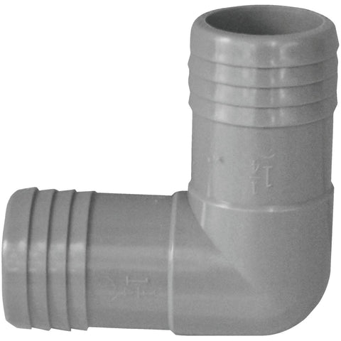 Boshart Insert Polypropylene Elbow; Mfg #UPPE-12