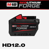 Milwaukee M18 REDLITHIUM FORGE HD 12.0 Ah Battery Pack; Mfg #48-11-1813