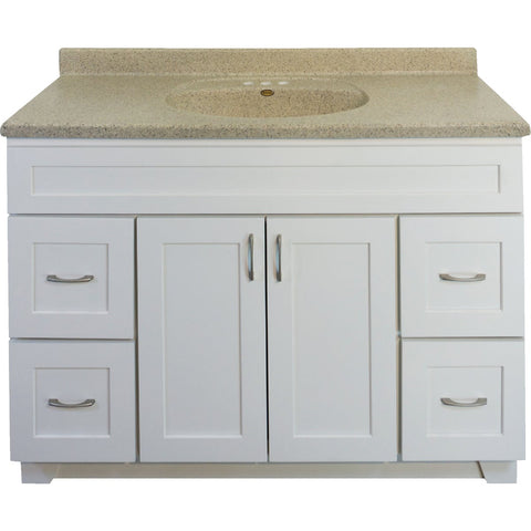 CraftMark Shaker Retreat Vanity Base; Mfg #SR4821D