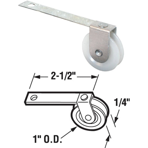 Prime-Line Flat Screen Door Tension Spring with Roller; Mfg #B 521