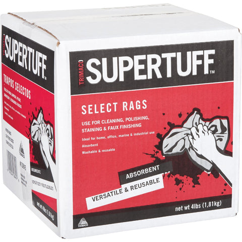 Trimaco SuperTuff Painter's Rags And Wipers; Mfg #10845