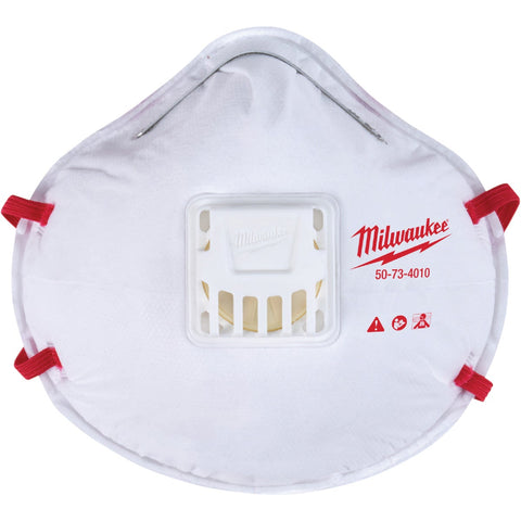 Milwaukee Disposable Respirator; Mfg #48-73-4014