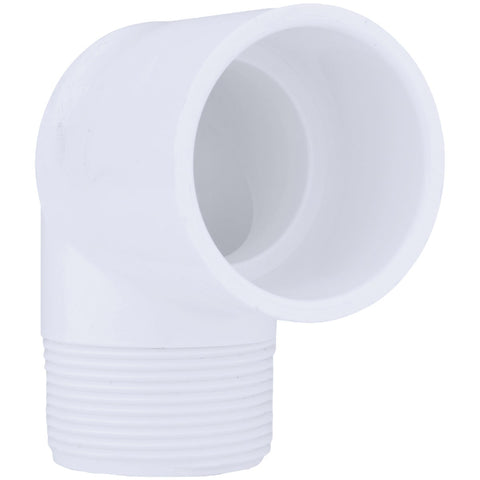 Charlotte Pipe Schedule 40 Street PVC Elbow (Slip x Male); Mfg #PVC 02306  1400HA