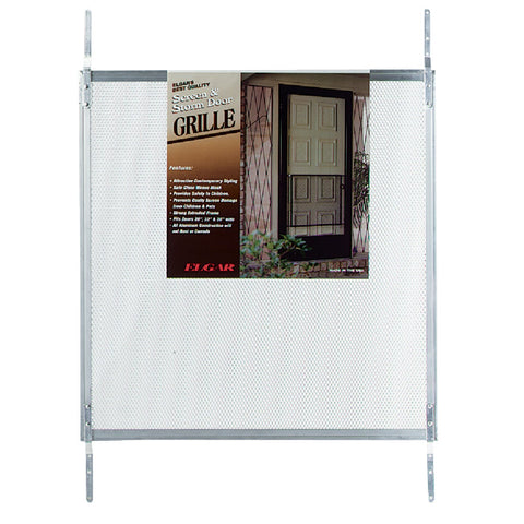 Prime-Line Make-2-Fit Aluminum Door Grille; Mfg #PL 15930