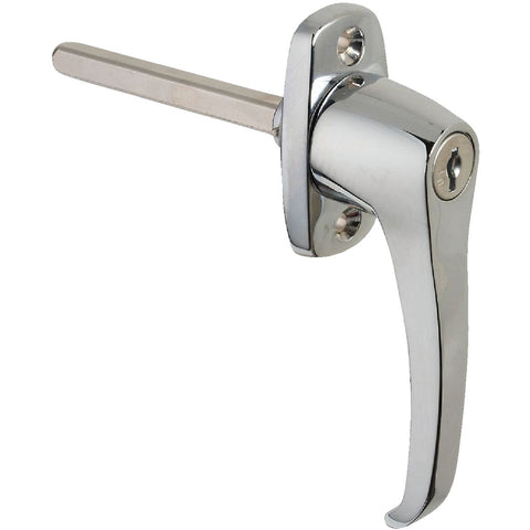 Prime-Line Garage Door Universal Locking L-Handle with Key; Mfg #GD 52123