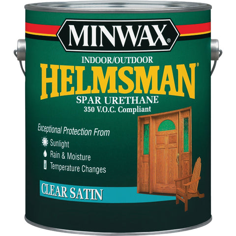 Minwax Helmsman VOC Spar Interior & Exterior Varnish; Mfg #132200000