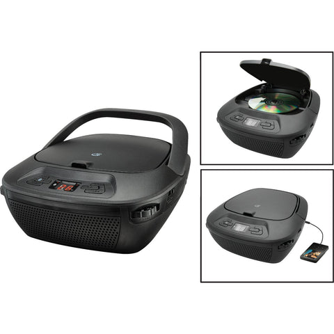 GPX Bluetooth CD AM/Fm Boombox; Mfg #BCB119B