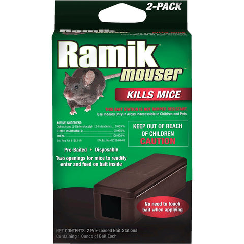 Ramik Mouser Disposable Mouse Bait Station; Mfg #000600