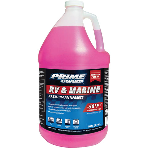 Prime Guard Premium RV and Marine Antifreeze; Mfg #PRIM95006