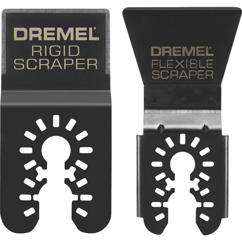 Dremel Universal 2-Piece Scraper Oscillating Blade Assortment; Mfg #MM620U
