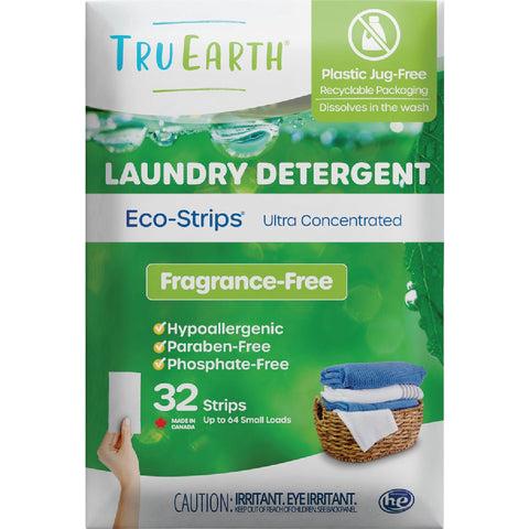 Tru Earth Eco-Strips Laundry Detergent; Mfg #TE-NA-ML-00FF0032-SU001