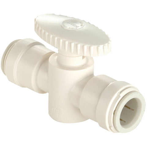 Watts Quick Connect Straight Stop Push Valve; Mfg #3539-10