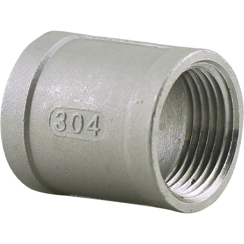 PLUMB-EEZE Stainless Steel Coupling; Mfg #U2-SSC-10