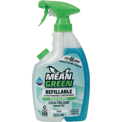 Mean Green 28 Oz. Refillable Glass Cleaner; Mfg #394174