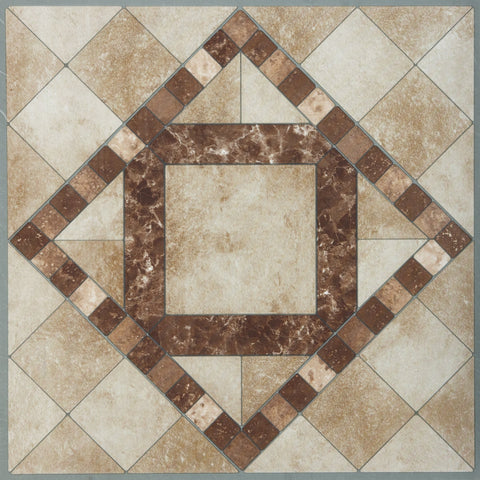Home Impressions Vinyl Floor Tile; Mfg #KC90704