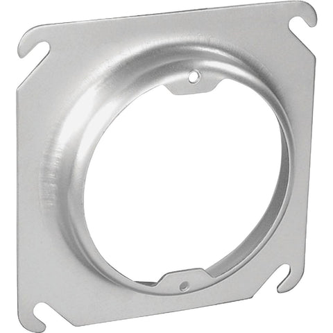 Southwire 4 In. Single Receptacle Square Raised Cover; Mfg #52C3-5/8-UPC