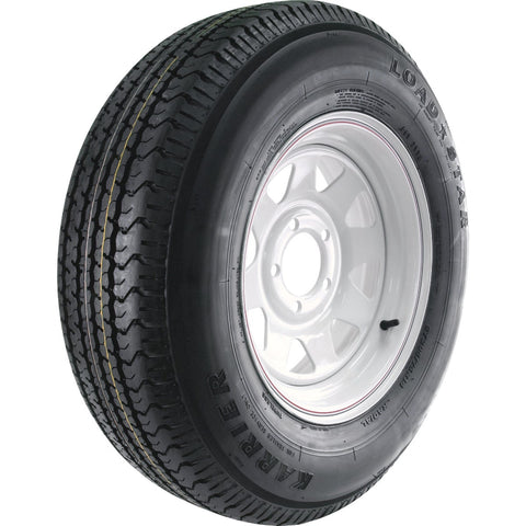 Kenda Loadstar LRC Radial 5 Hole Trailer Tire and Wheel; Mfg #DM205R4C-5CI