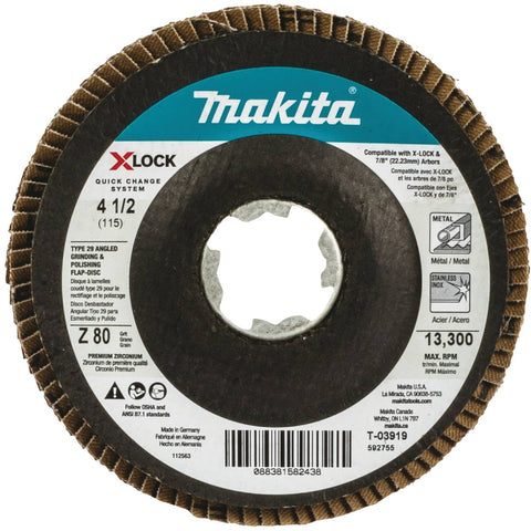 Makita Type 29 Flap Sanding Wheel; Mfg #T-03919