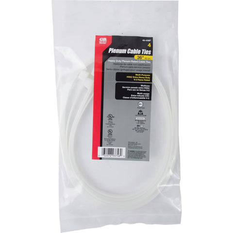 Gardner Bender Plenum Cable Tie; Mfg #49-536P