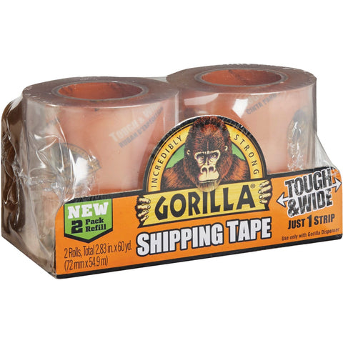 Gorilla Shipping Tape Refill; Mfg #6030402