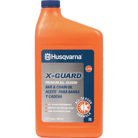 Husqvarna X-Guard Premium All-Season Bar & Chain Oil; Mfg #593272001