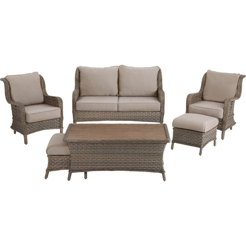 Outdoor Expressions Heritage 6-Piece Chat Set; Mfg #101103