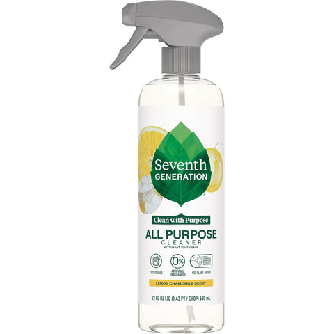 Seventh Generation Lemon Chamomile Citrus Multi-Surface All Purpose Cleaning Spray; Mfg #64356725