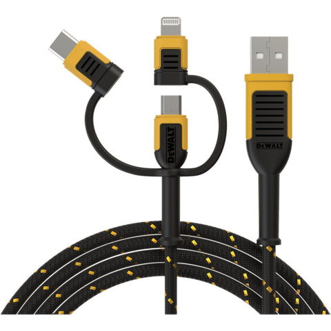 DEWALT 3-In-1 Charging Cable; Mfg #131 1356 DW2